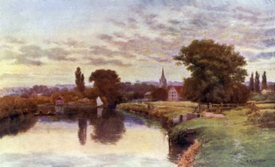 Atardecer en Marlow de Alfred Robert Quinton